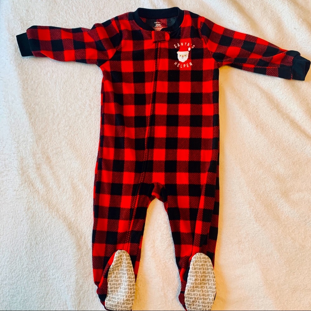 Carter’s Fleece Footies Outfit 24M